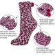 thumbnail image 3 of ZHAOCHENG Calcetines de peluche para mujer cómodos y bonitos, juego de regalo de Navidad 2, 3 of 5