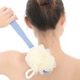 thumbnail image 4 of 1 cepillo de ducha de mango largo de plástico para ducha de baño masaje exfoliante depurador de espalda SPA cepillo de limpieza de la piel Juegos de accesorios de baño Azul Nórdico 2 en 1 Advancent  HA004088-01, 4 of 6
