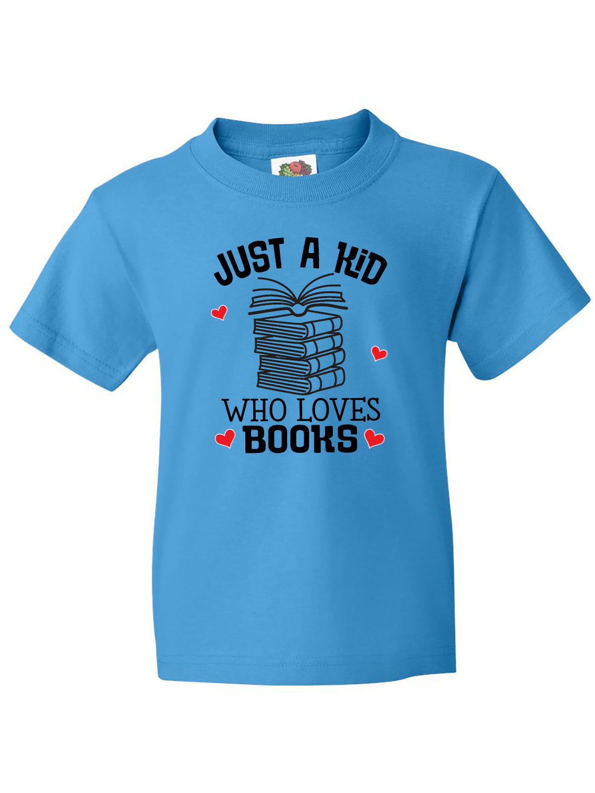Inktastic Book Lover Kids Reading Youth T-Shirt - Walmart.com