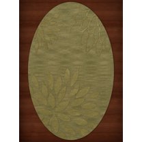 Dalyn Dover Area Rug DV17 Dv17 Pear Floral Leaves 9' x 12' Oval