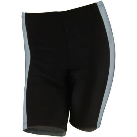 M-Wave Women's Bicycle Shorts, Black/Dark Grey, Small/Medium