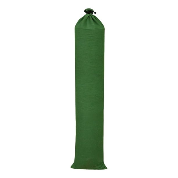 Sacos de arena para control de inundaciones, barrera contra inundaciones, lona verde para interiores y exteriores durante la temporada de lluvias Longitud 120 cm