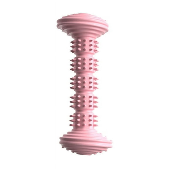 Odies Tough Dog Toys for Aggressive Chewers Large Breed, Chew Toys, Bones Made with TPR, Big Indestructible Toy, Medium Puppy Teething Chew,Pink