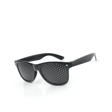 GJX Pinhole Glasses Multi-Hole Eyesight Improver,Space-Saving Inhole Glasses for Vision Correction