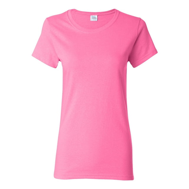 Heavy Cotton Women’s T-Shirt, 3XL, Azalea