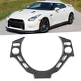 thumbnail image 4 of Fydun Cubierta embellecedora del volante Reemplazo adicional de fibra de carbono seca mate para GT-R R35 2009-2016, 4 of 8
