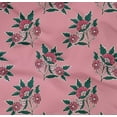 thumbnail image 4 of oneOone Coton Biologique Popeline Sergé Feuilles & Imprimé Floral 1 Yard 42 Inch Wide, 4 of 4