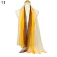 thumbnail image 1 of Ayyufe Fashion Gradient Color Voile Scarf Women Lightweight Soft Long Neck Wrap Shawl, 1 of 7