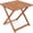 Square 29.5", variant on SONGMY Patio Dining Table for 6, Solid Wood Outdoor Table with Teak Painting & 2" Umbrella Hole, 6-Person Rectangular Outside Dining Table-Square 28"