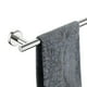 thumbnail image 1 of JQK Barra para toallas cromada de 12 pulgadas, acero inoxidable 304 de espesor, 0,8 mm, toallero, soporte para toallas de baño, acabado pulido, montaje en pared, longitud total 15 pulgadas TB110L12-CH, 1 of 5