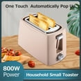 thumbnail image 3 of Zootealy Toaster Maker Home Fully Automatic Stainless Steel can Toast Two Pieces Breakfast Bread Sandwich Light Food Maker, 3 of 6