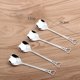 thumbnail image 2 of 10 Uds. Cuchara de café con forma de corazón de acero inoxidable, accesorios de cocina, cucharas agitadoras de azúcar para postre, Te, 2 of 5