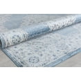 thumbnail image 5 of Rugs America Silas SM30E Blue Haze Abstract Vintage White Area Rug, 8'0"X10'0", 5 of 6