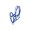 Blue, variant on Aime Imports Basic Pull Back Training Halter Blue