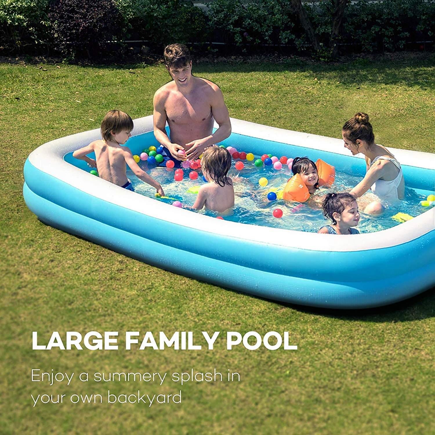 kiddie inflatable pool
