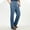 Blue, variant on Sakmal Elastic Waist Khaki Pants Men Cotton and Linen Straight Leg Dress Stretch Green Chino Pants Men XXL