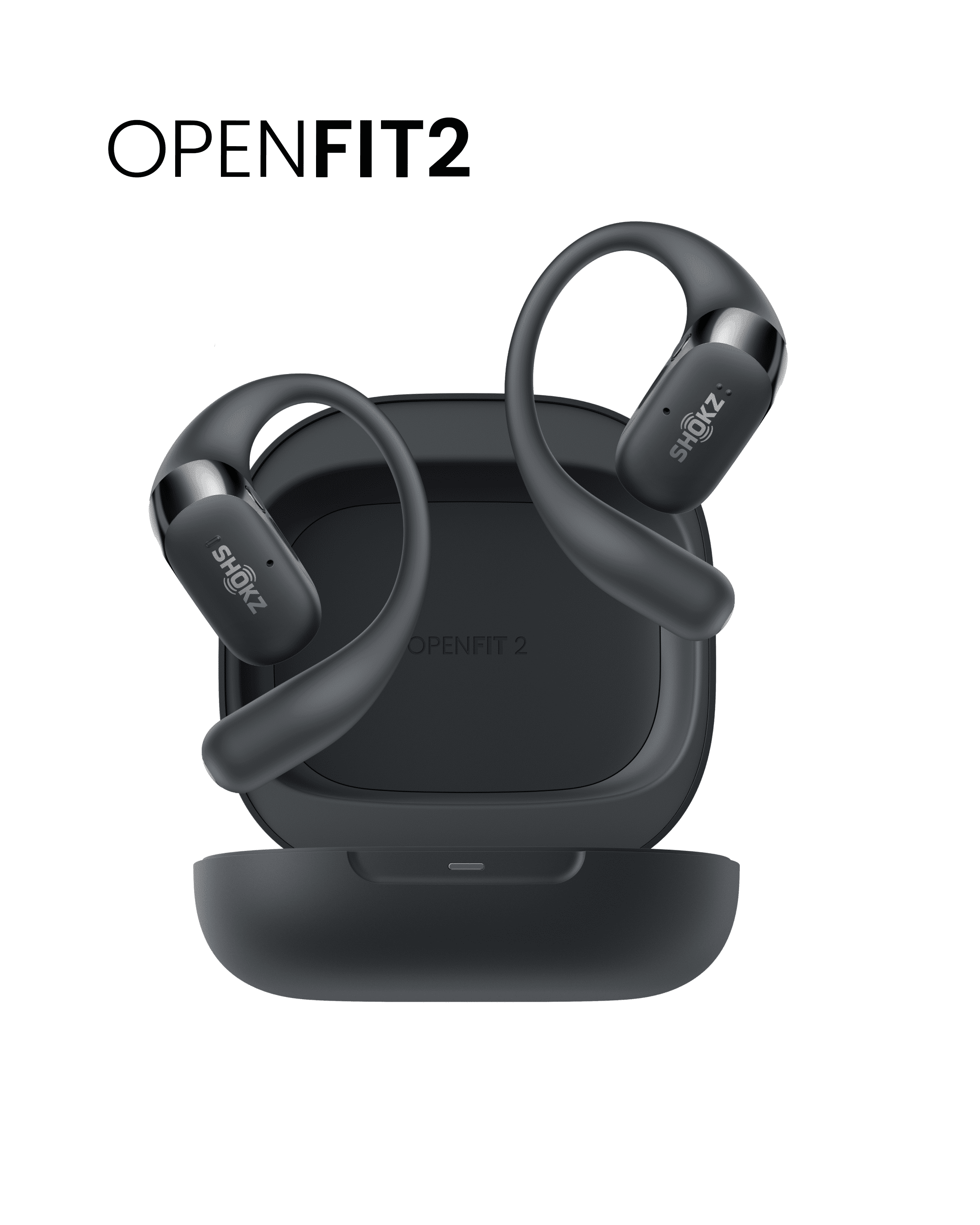 New Shokz OpenFit 2 - Open-Ear Wireless Bluetooth Headphones