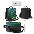 thumbnail image 2 of Bingfone Jelly Fish Reusable Insulated Lunch Bag Cooler For Work School Picnic Or Travel, 2 of 7