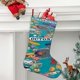 thumbnail image 2 of Octonautas Tema: Calcetines de Navidad, fino lino blanco para colgar en escaleras y chimenea, decoración navideña para el hogar, regalo de Navidad.54cm×38cm, 2 of 5