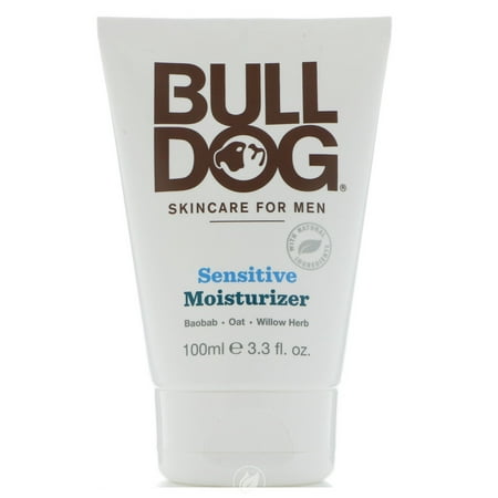 Bulldog Natural Skincare Sensitive Moisturizer 3.3 Ounce, Pack of