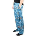 thumbnail image 2 of Naruto Shippuden Anime Cartoon Mens Blue All Over Print Sleep Pajama Pants, 2 of 4