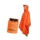 thumbnail image 4 of Chubasquero ligero con capucha para adultos 3 en 1 con cordón ajustable Naranja, 4 of 8