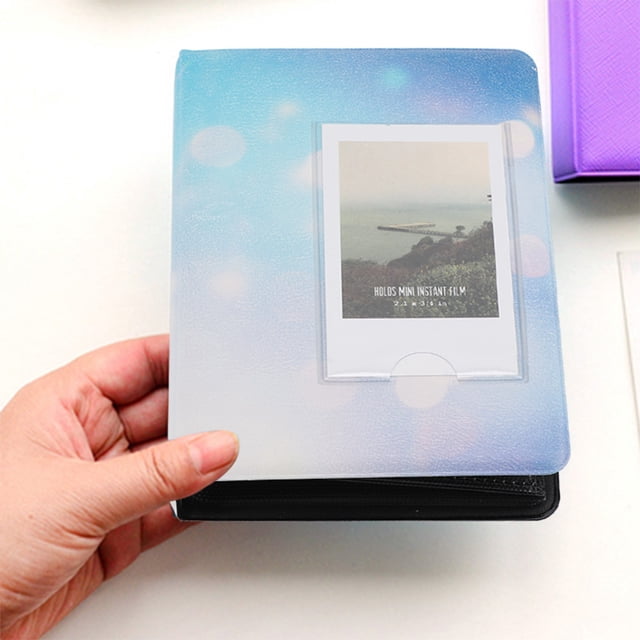 Álbum de fotos Polaroid mini de 3 pulgadas, 64 bolsillos, mini estuche para guardar fotografías de 3 pulgadas para Fujifilm, rendimiento inigualable