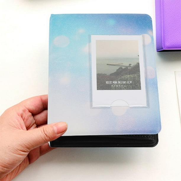 Álbum de fotos Polaroid mini de 3 pulgadas, 64 bolsillos, mini estuche para guardar fotografías de 3 pulgadas para Fujifilm, rendimiento inigualable