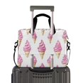 thumbnail image 2 of FORMRS 16" Laptop Sleeve Bag Carrying Case with Handle Travel Shoulder Briefcase, Pink Cartoon Ice Cream, 2 of 8