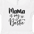 thumbnail image 4 of Inktastic Mama Is My Bestie Girls Baby Dress, 4 of 5