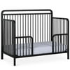 Baby Relax Juniper Metal Toddler Guardrail, Matte Black