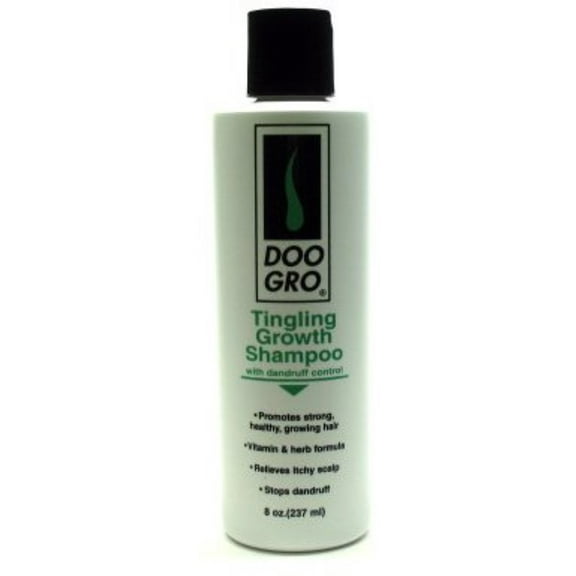 DOO GRO Tingling Growth Shampoo, 8 oz (Pack of 2)
