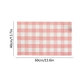 thumbnail image 3 of CaiYueKe Spring Summer Buffalo Plaid Rug, 24"x 16" Outdoor Rug Decorative Mat, Washable Doormat Foldable Area Rug for Outdoor Patio Indoor Living Room Dining Room Kitchen, 3 of 9