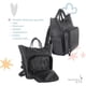 thumbnail image 3 of Pañalera Tipo Mochila Matilda & Co. Piel Sintética Negra, 3 of 9