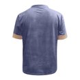 thumbnail image 4 of T-shirts for Men Retro Tie Casual Color Matching Short Sleeved Men's Tie Up Short Sleeves Trendy Short Sleeves, 4 of 4