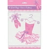 Unique Industries Pink Birthday Party Bags, 8 Count