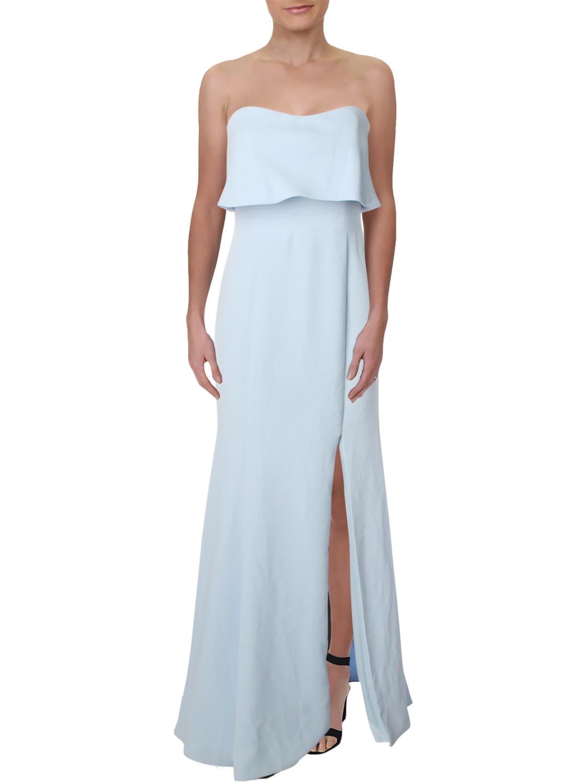 xscape strapless dress