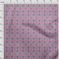 thumbnail image 4 of oneOone Rayon Pink Fabric African Craft Projects Decor Fabric Printed By The Yard 56 Inch Wide, 4 of 4