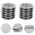 thumbnail image 3 of 15 Pcs Couvercle Rond pour Évent d'Air Trou d'Évent d'Air en Acier Inoxydable Évent d'Air Circulaire, 3 of 8