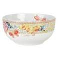 thumbnail image 6 of Dolly Parton Jeweled Mosaic 12pc Peach Butterfly Tableware Set, 6 of 7