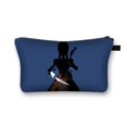 thumbnail image 1 of Neceser gótico para chica, bolsa de artículos de tocador para mujer, bolsas de maquillaje con pintalabios informales, regalo de Wednesday Addams and Enid LIUWENJING unisex, 1 of 2