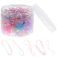 thumbnail image 3 of Miangastore 500pcs Disposable Hair Ties Hair Rope Elastic Rubber Bands Girls Hair Accessories, 3 of 8