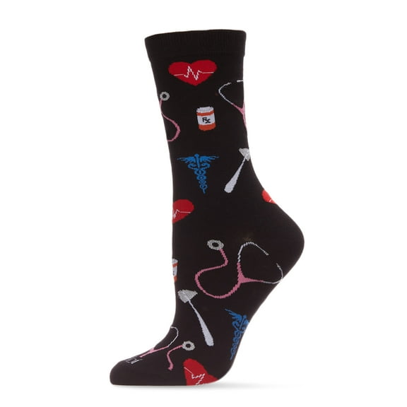MeMoi Medical Marvel Bamboo Blend Crew Sock - Mens - Male
