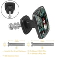 thumbnail image 3 of 4 Pcs Cabinet Handle Drawer Pulls Christmas Snowman Knobs with Screws Square Furniture Office Cabinet Knob Decoration, 3 of 7