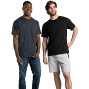Fruit of the Loom Men's EverSoft Short Sleeve Pocket T-Shirt, 2 Pack