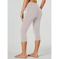 thumbnail image 2 of FUNING Leggings for Women High Waisted Capri Leggings with Pockets for Women Tummy Control Yoga Pants Women, 2 of 6