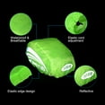thumbnail image 3 of Uxcell Waterproof Helmet Cover Bike Helmet Rain Cover Ride Gear with Reflective Strip Green, 3 of 5