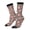 2 Black-1, variant on Foxes Print Adult Socks for Men & Women,Calf Socks, Ankle Socks,Boots Socks,Breathable Casual Sock,Unisex Crew Socks