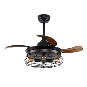 Ceiling Fan With Light 46 Inch Industrial Ceiling Fan Retractable