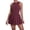 Red, variant on Wdgfv Womens Zip Front Tennis Dress High Neck Sleeveless Workout Golf Dresses Build in Shorts with Pockets